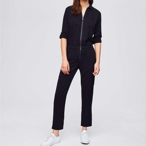 Loft Utility Jumpsuit Black NWT Small
